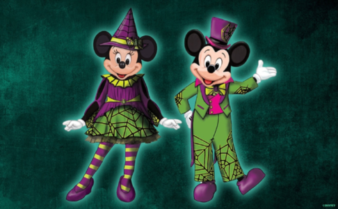 Spooky Mickey-Minnie