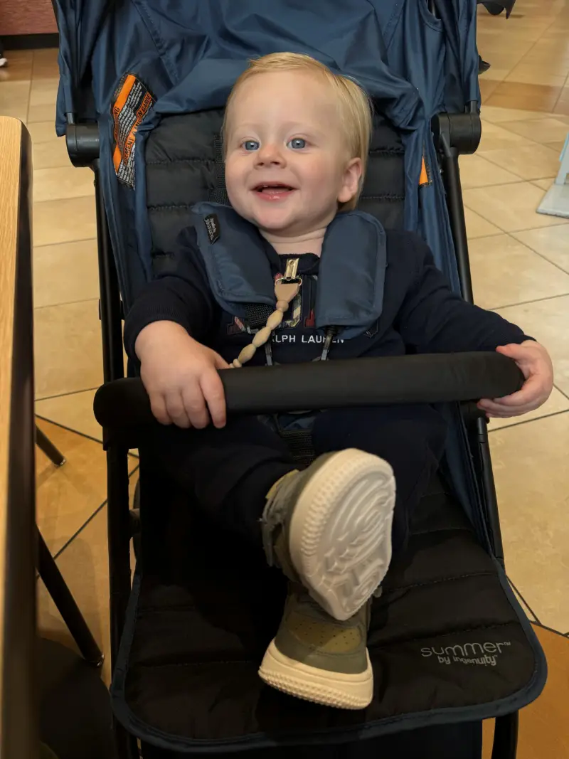 Disney baby in stroller