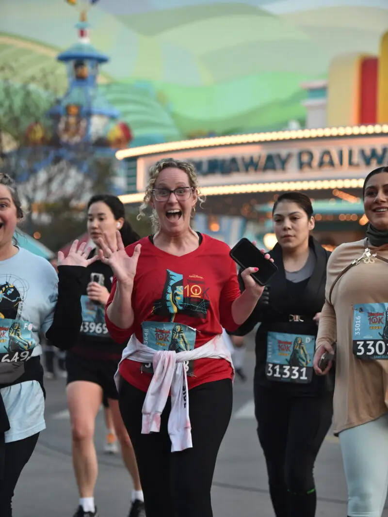 Finisher's medal with Ahsoka Tano design at Disneyland 10K