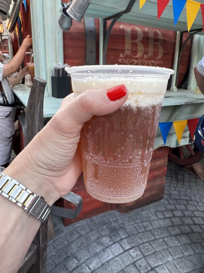 Travel with Carie - Summer Tips -Non-alcoholic Butter Beer