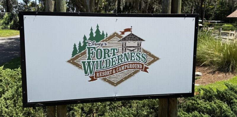 Travel with Carie - Fort Wilderness Sign
